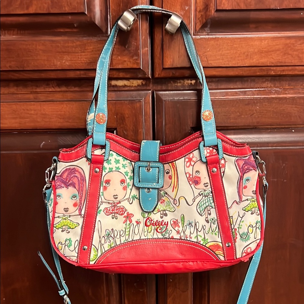 Colorful Women's Bag with Artistic Design